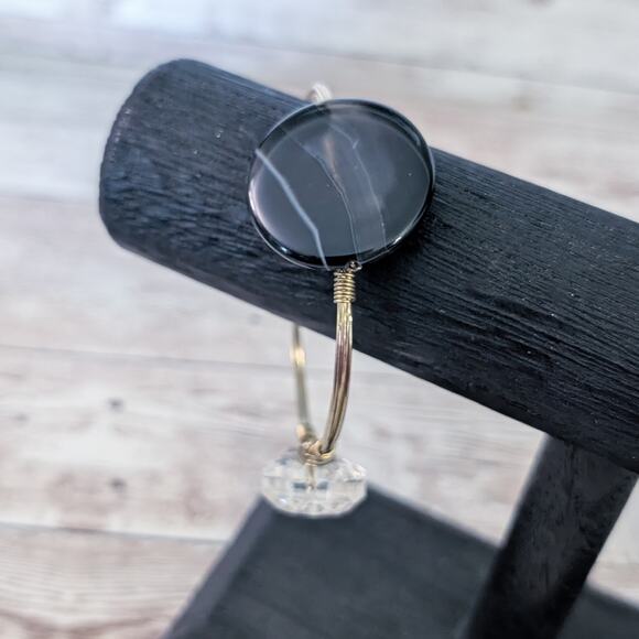 Bangle with 3 Accents - Picture 4 of 12